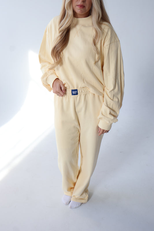 Butter Yellow Sweats