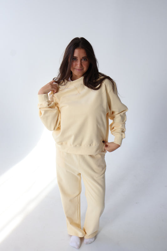 Butter Yellow Mockneck