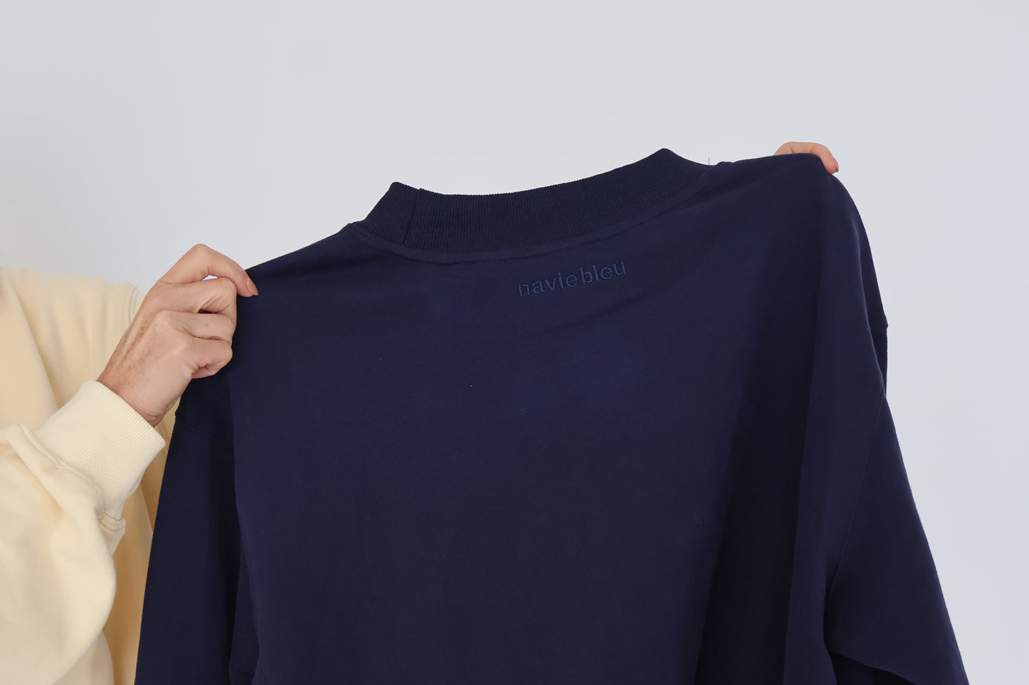 Navy Blue Mockneck+Pants