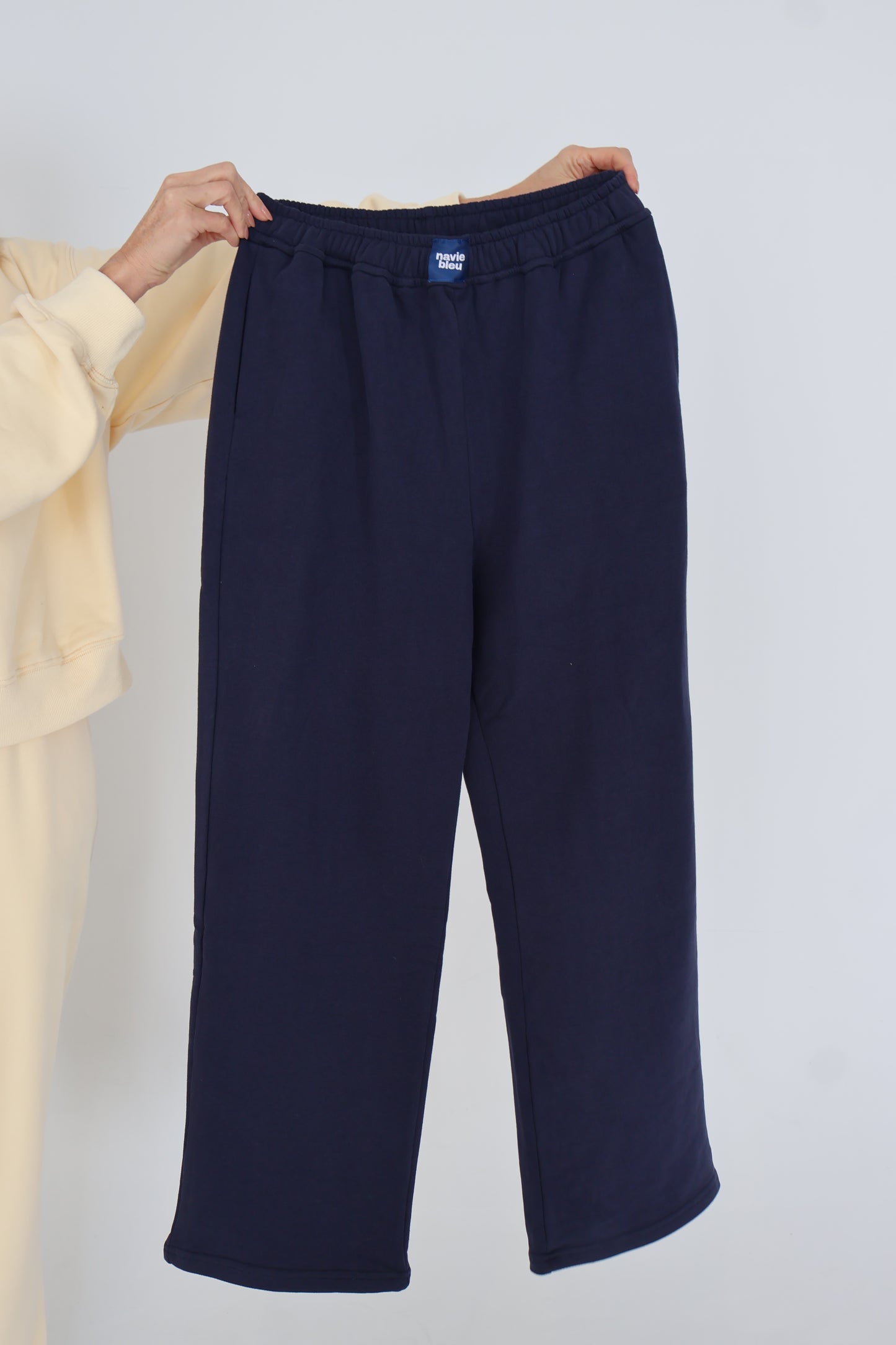 Navy Blue Mockneck+Pants